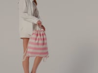 Westford Mill Nautical Gymsac - Natural (W686)
