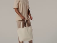 Westford Mill Revive Recycled Maxi Tote Bag - Natural (W965)