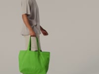 Westford Mill EarthAware® Organic Twill Shopper - Cornflower (W695)