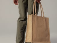 Westford Mill Jute Boutique Shopper - Natural (W409)