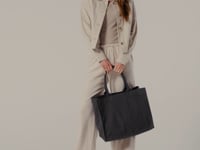 Westford Mill Resort Canvas Bag - Black (W608)