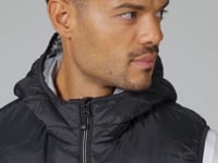 Proact Proact Hooded Padded Bodywarmer - Black (PA237)