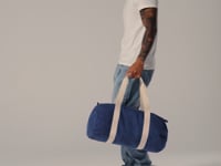 BagBase Denim Barrel Bag - Light Denim (BG646)