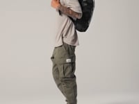 BagBase Tarp Roll-Top Backpack - Black (BG815)