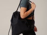 BagBase Reflective Gymsac - Black Reflective (BG137)