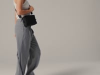 BagBase PU Cross Body Bag - Black (BG334)