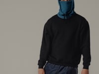 Beechfield Recycled Fleece Hood - Black (BB282R)