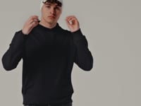Beechfield Hemsedal Cotton Beanie - Black/Black (BB366)