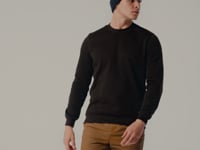 Beechfield Hygge Striped Beanie - Blue Steel (BB392)