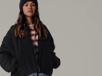 Beechfield Cable Knit Melange Beanie - Navy (BB480)