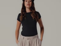 Beechfield Newsboy Cap - Black (BB624)