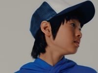 Beechfield Kids Snapback Trucker Cap - White/White (BB640B)