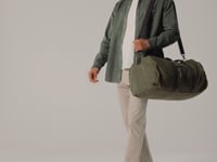 Quadra Vintage Canvas Holdall - Sahara (QD613)