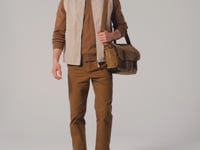 Quadra Heritage Waxed Canvas Messenger - Desert Sand (QD653)