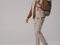 Quadra Waterproof Roll-Top Lite Backpack - Natural Stone (QS573)