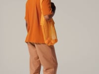 Westford Mill Organic Cotton Mesh Grocery Bag - Amber (W150)