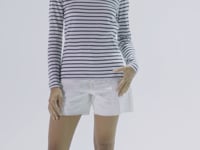 SOL'S Ladies Marine Long Sleeve Striped T-Shirt (01403)