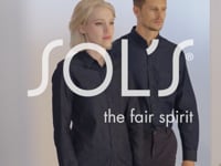 SOL'S Ladies Barry Long Sleeve Denim Shirt - Denim Brut (02101)