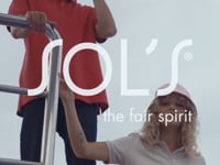 SOL'S SOL'S Unisex Pacific Twin Piqué Polo Shirt - Denim (04439)