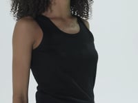 SOL'S SOL'S Ladies Jane Tank Top - Deep Black (11475)