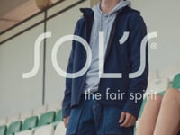 SOL'S SOL'S Race Hooded Soft Shell Jacket - French Navy (04447)