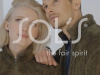 SOL'S SOL'S Unisex Finch Fluffy Jacket - Navy (04022)