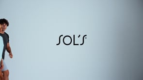 SOL'S ladies vortex ripstop performance t-shirt - french navy/royal blue (04788)